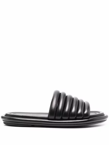 Papuci Marsell din piele negru