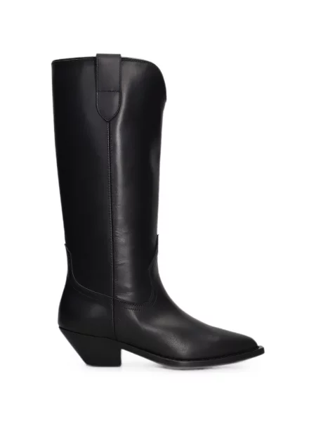 Botine Via Roma 15 din piele negru