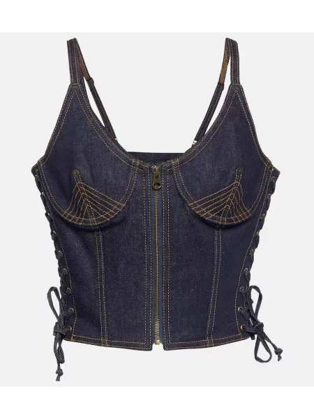 Modrček Jean Paul Gaultier modra