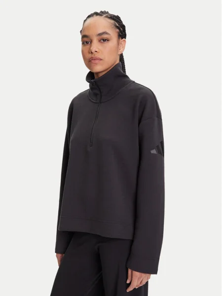 Adidas Pulóver ALL SZN Soft Lux fekete
