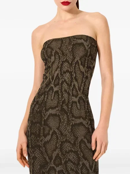 Rochie midi Wolford cu imagine maro