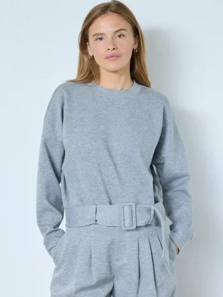 Co'couture Pulóver LanceCC melír szürke