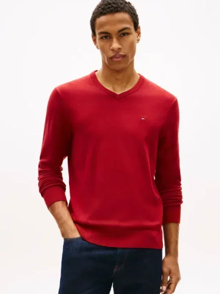 Tommy Hilfiger Pulover roșu
