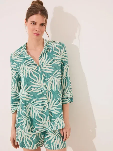 Пижама women'secret дамска зелено