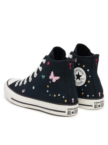 Tornacipő Converse Chuck Taylor All Star Doodles fekete