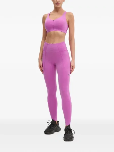 Leggings Puma cu imagine roz