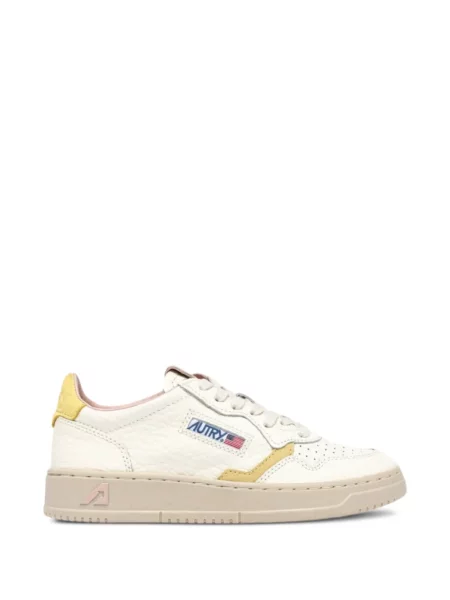 Sneakerși Autry cu șireturi din dantelă