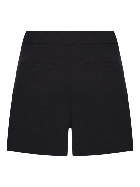 Вълнени шорти Sportmax черно