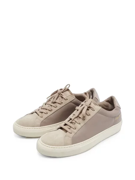 Sneakerși Common Projects din piele gri