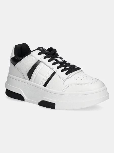 Tommy Jeans Superge THE BROOKLYN FLATFORM črna