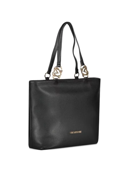 Kabelka Love Moschino s autogramem černá