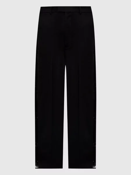 Штани з вовни Vetements чорні