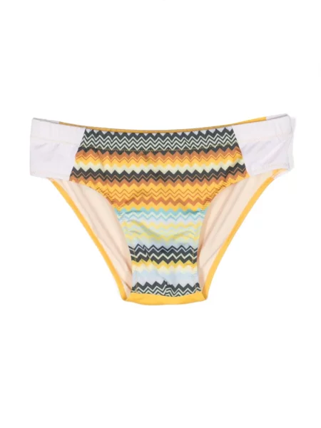 Kąpielówki dziecięce Missoni żółte