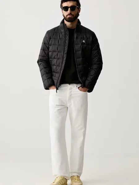 Calvin Klein Jeans μπλούζα ανδρική μαύρο