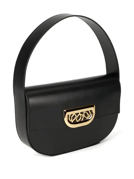 Δερμάτινη δερμάτινη τσάντα Destree μαύρο