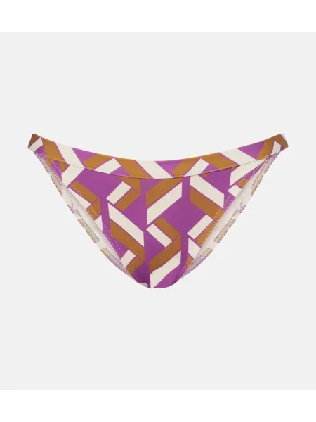 Bikini Eres z wysoką talią z nadrukiem