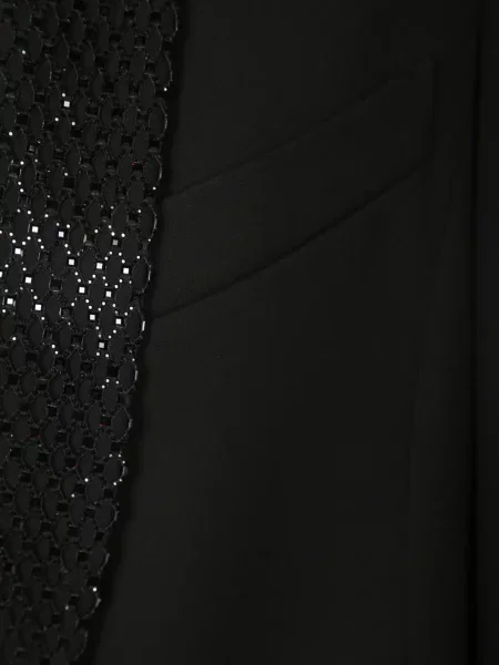Sacou Giorgio Armani cu rever negru