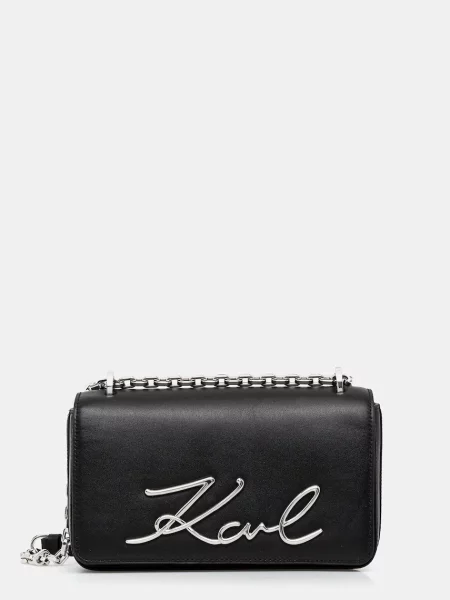 Karl Lagerfeld Torba za čez ramo črna