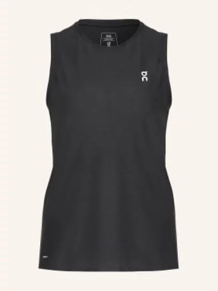 Top On bez rękawów czarny