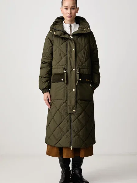 Barbour prošívaná bunda Alverstone zelená