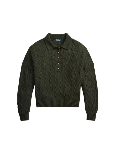 Sweter Ralph Lauren wełniany zielony