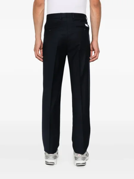 Pantaloni Manuel Ritz de flanelă albastru