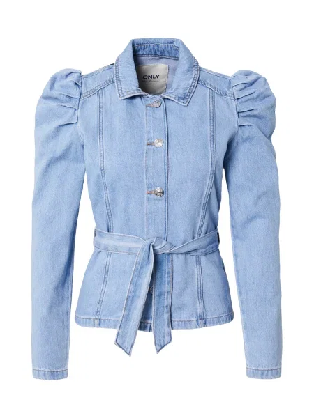 ONLY Geacă de primăvară-toamnă denim albastru