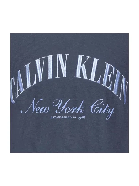 Calvin Klein Jeans Hanorac TERRY | Relaxed fit albastru