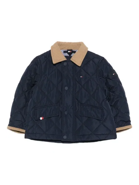 Kurtka dziecięca Tommy Hilfiger niebieska