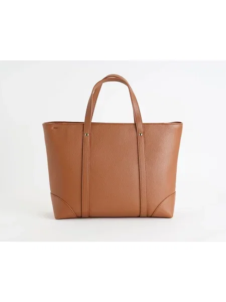Geantă shopper Armani Exchange maro
