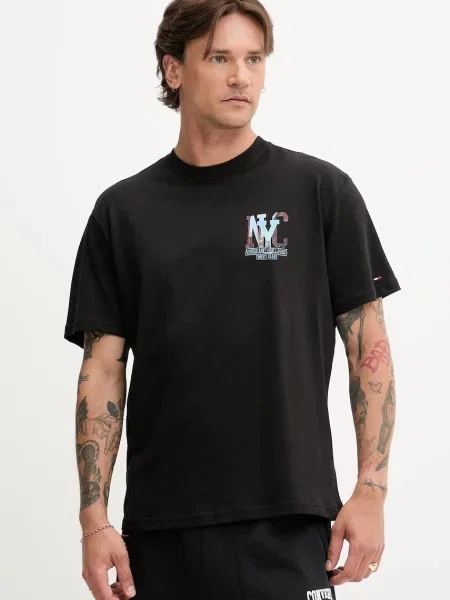 Kratka majica Tommy Jeans črna