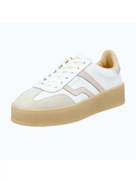 Încălțăminte pentru femei GANT Cuzmani white/beige alb