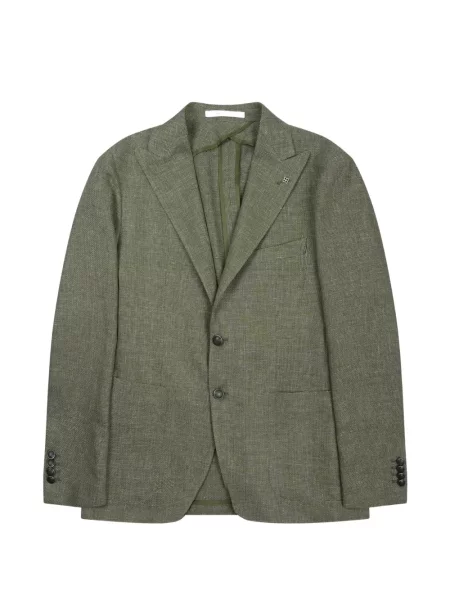 Sacou Tagliatore cu rever verde