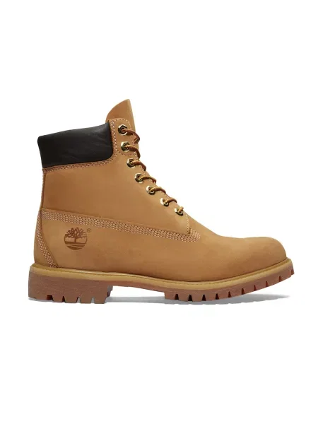 Botki Timberland wodoszczelne skórzane wiązane brązowe