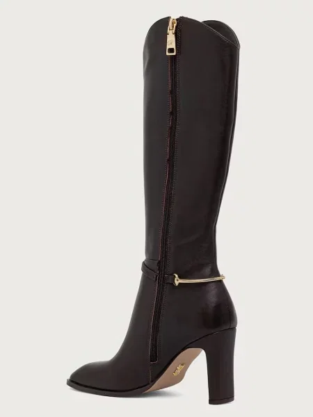 Кожаные сапоги Steve Madden