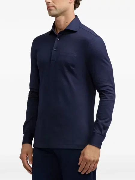 Μακρύς polo Ralph Lauren Purple Label μπλε