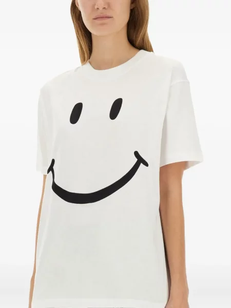 Tricou Moschino cu imagine alb