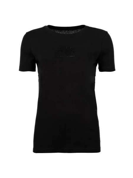ARMANI EXCHANGE Tricou negru