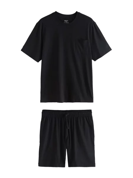 Next Pijama scurtă negru