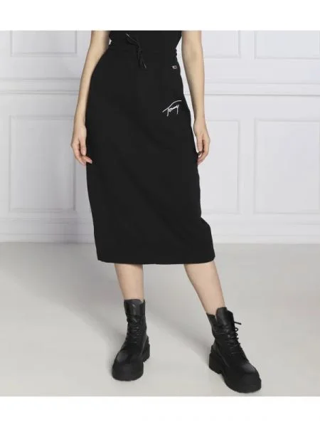 Tommy Jeans Szoknya SIGNATURE fekete