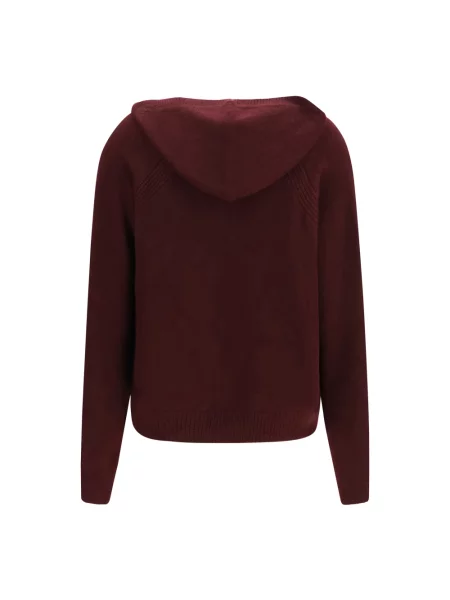 Sweter Sa Su Phi z kapturem czerwony