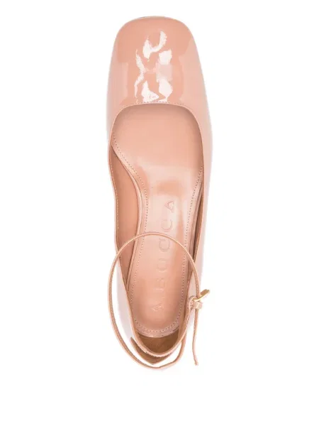 Pantofi cu toc A.bocca din piele roz