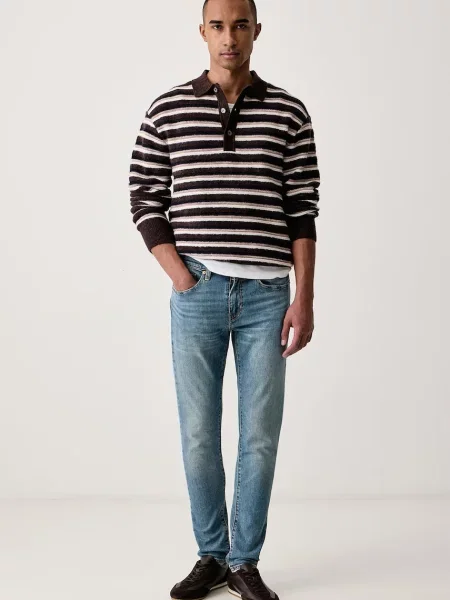 Levi's blugi slim fit pentru bărbați SLIM TAPER albastru
