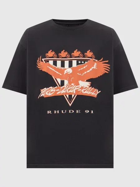 Футболка Stage Racing Rhude чорна