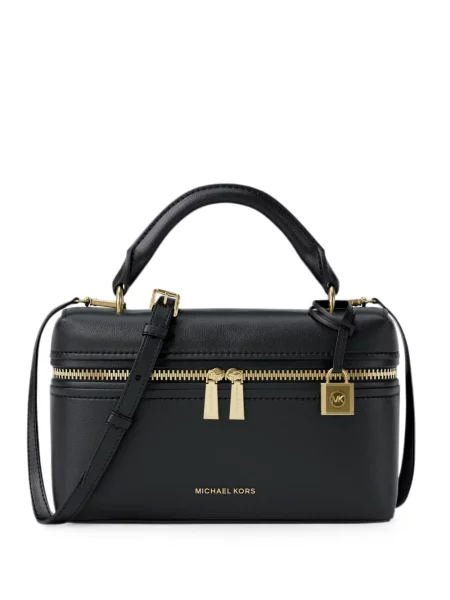 Geanta crossbody Michael Kors cu autograf negru