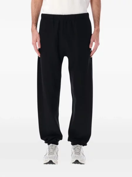 Pantaloni Champion alergare cu autograf negru