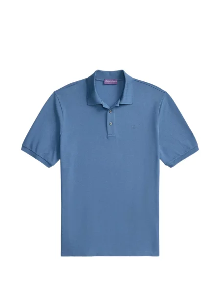 Tricou polo Ralph Lauren Purple Label albastru