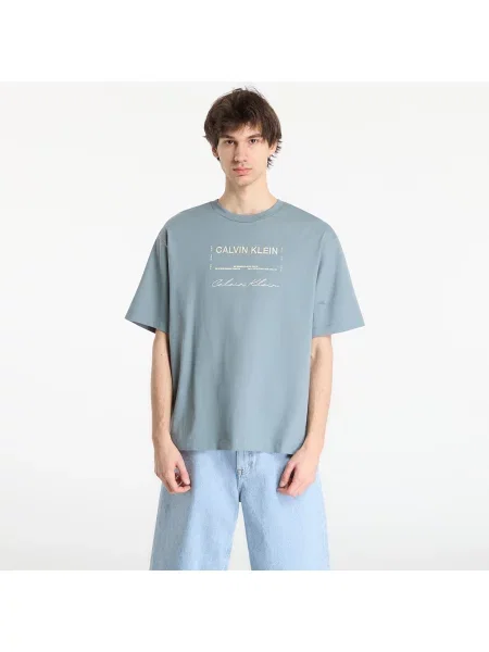 T-shirt Calvin Klein Jeans April Graphic Se Tee Gray XL