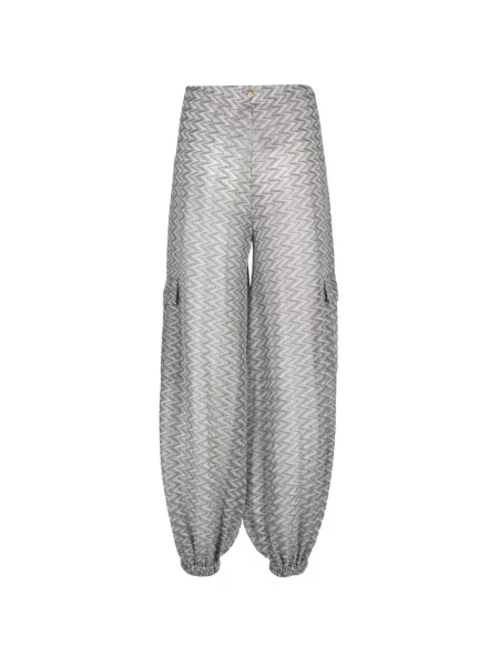 Pantaloni cargo Palmacea albastru