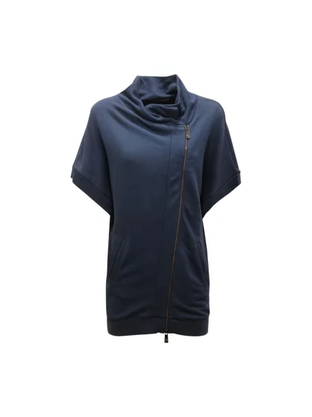 Krótka bluza Pinko niebieska